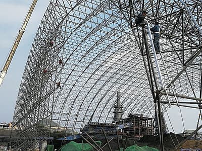 舟山球形网架制作